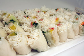 rice paper roll catering 